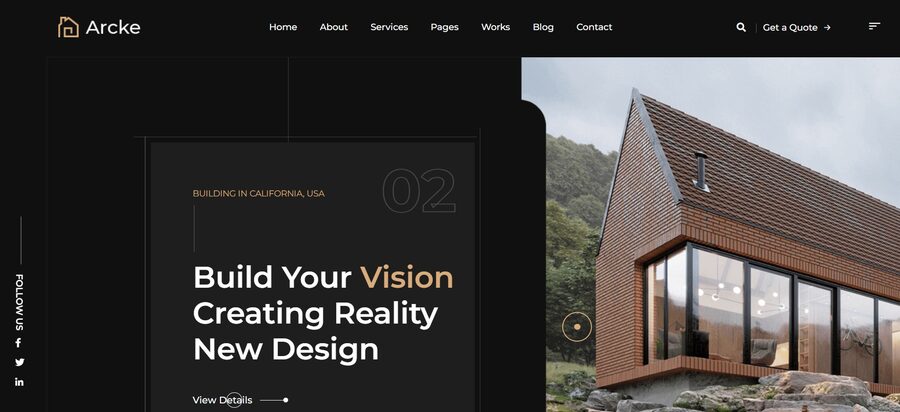 Construction Co. website built by WebwiseAI